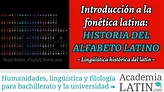 Introducción a la fonética latina ‹ Curso de historia, fonética y ...