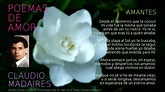 Amantes - Poemas De Amor 2014 - Letra de Amantes de Claudio Madaires ...