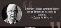 Frases y citas célebres de Camilo José Cela 📖