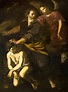 The Sacrifice of Isaac Painting | Giovanni Battista Caracciolo Oil ...