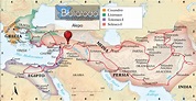 Alepo - Mapa y Ubicación Geográfica