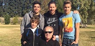 Diego Simeone disfruta del día del padre con su viejo y sus hijos ...