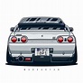 Nissan Skyline R32 GT-R. Part II. Vector art. Owne | Rx7, Jdm, Mobil