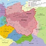 Map of Early Piast Poland during rule of Mieszko I [2000x1974] : MapPorn
