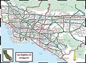 Mapas Detallados de Los Ángeles para Descargar Gratis e Imprimir
