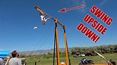 Learn to swing ALL THE WAY AROUND the swing set! - YouTube