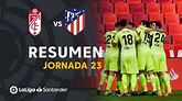 Resumen de Granada CF vs Atlético de Madrid (1-2) - YouTube