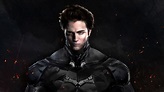 Robert Pattinson Batman Costume Art HD The Batman Wallpapers | HD ...