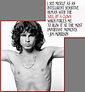 Jim Morrison Soul of a Clown Quote