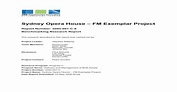 Sydney Opera House – FM Exemplar Projectconstruction-innovation.info ...
