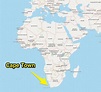 Where Is Cape Town On The World Map - United States Map