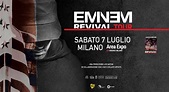 Biglietti concerto Eminem a Milano Revival Tour, 7 Luglio 2018