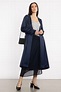 Tracey Trench Coat in Blue | Repertoire