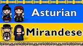 ASTURLEONESE: ASTURIAN & MIRANDESE - YouTube