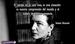 50 frases de Simone Beauvoir sobre la mujer y la vida