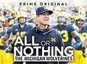 All or Nothing: The Michigan Wolverines TV Show Air Dates & Track ...