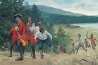 The ‘Massacre’ 10 August 1757, Fort William Henry. Click on image to ...
