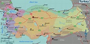 Map of Turkey (Map Regions) : Worldofmaps.net - online Maps and Travel ...