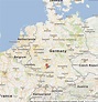 Heidelberg on Map of Germany
