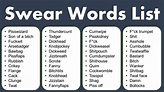 50 best ideas for coloring | Swear Words List