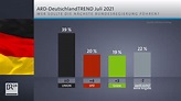 ARD-DeutschlandTrend: Union weiter deutlich vor den Grünen | BR24