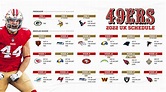 San Francisco 49ers Schedule 2022 - AthlonSports.com | Expert ...
