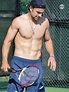 Nicolas Kiefer at Cincinnati Open 2009 - Shirtless Men at groopii