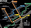 Metro map, Map, Montreal travel