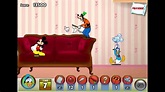 Mickey And Friends In Pillow Fight Game HD VIDEO - YouTube