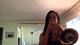an original song on cornet by Juliet Frew - YouTube