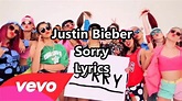 Justin Bieber - Sorry Lyrics - YouTube