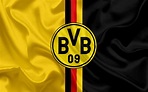 Download BVB Emblem Logo Soccer Borussia Dortmund Sports HD Wallpaper