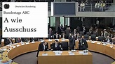 Ausschuss: Die Ausschüsse des Deutschen Bundestages - YouTube