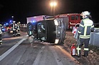 Rosenheim: Fotos - Bilder vom Unfallort: Auto kracht in Auffahrdämpfer ...