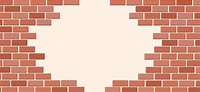 Wall of bricks and space background art vector 533174 Vector Art at ...