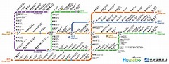 釜山地鐵圖 (中文、英文和韓文) – 韓國釜山、慶州之旅