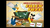 Mickey Mouse And Friends Pillow Fight Game For Kids - YouTube