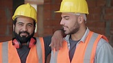 People Working In Construction Site Portrait Stock Footage SBV ...