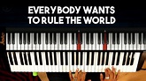 Everybody Wants to Rule the World - Tears for Fears Tutorial | Notas ...