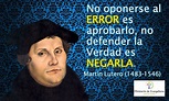Martín Lutero frases. | Versículos bíblicos, Palabra de vida, Lutero