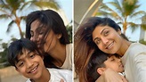 Shilpa Shetty’s son Viaan posts happy photos with her hours after her ...
