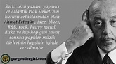 Ahmet Ertegün'ün Kendi Sözleriyle: Atlantic Records'un Hikayesi ...