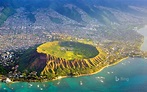 Aerial View of Diamond Head, Oahu, Hawaii : r/Tropical