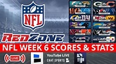 NFL RedZone Live Streaming Scoreboard | NFL Week 6 Scores, Stats ...