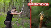 Como Hacer Un Arco De Supervivencia Y Flechas De Caza - YouTube