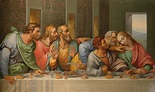 File:Detail of the Da Vinci's The Last Supper by Giacomo Raffaelli ...