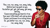 Runaway Baby - Bruno Mars (Lyrics) 🎵 - YouTube