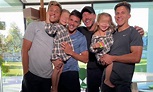 Simeone posa con sus cinco hijos. ¿Quién es quién en la familia? - Foto 1