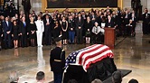 John McCain funeral: Senator lies in state, live stream at U.S. Capitol