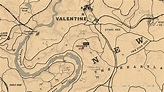 Red Dead Redemption 2 Jack Hall Gang Map Locations and Treasure Hunt ...